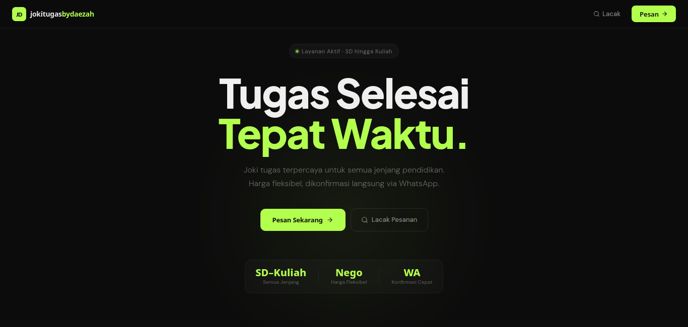Joki Tugas By DAEZAH